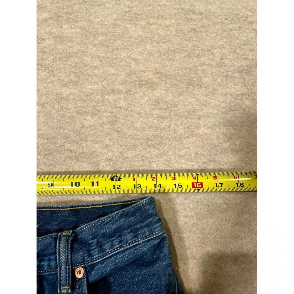 Levi's 501 Original Straight Jeans Mens 31x32‎ Blue Denim Button Fly Authentic